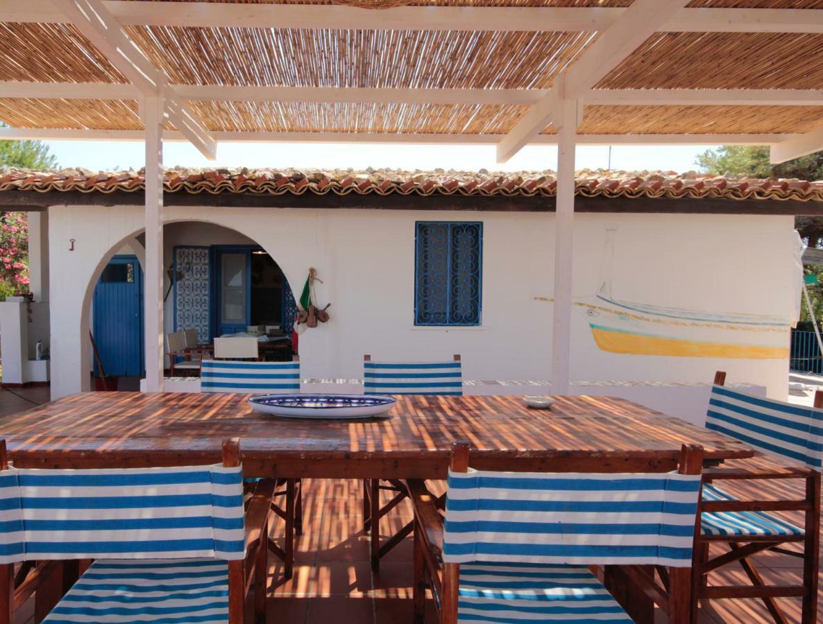 Villa Delle Terrazze Punta Secca Bagian luar foto